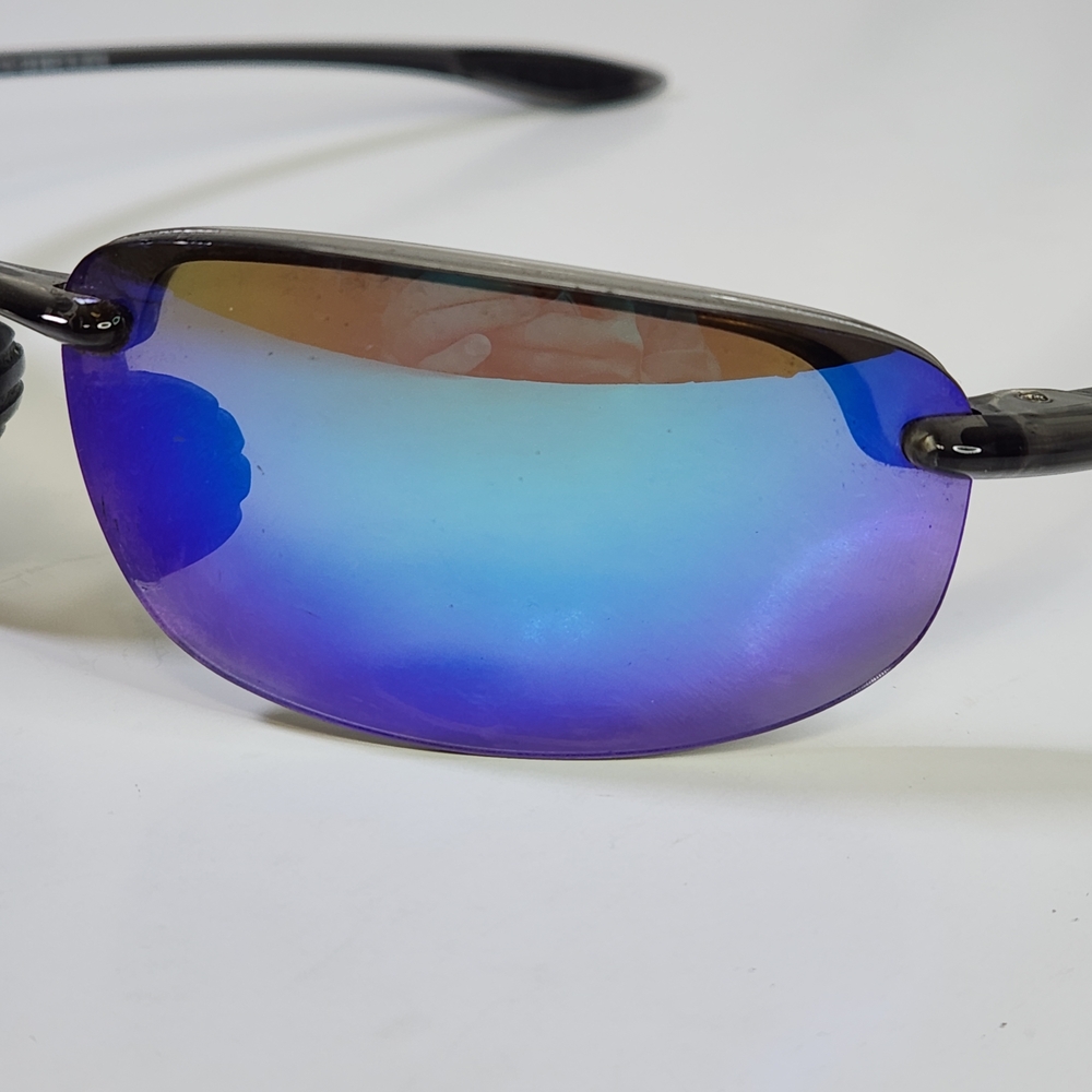 Maui Jim Polarized Sunglasses MJ Sport. Ho'okipa MJ-407 Blue Lenses - Picture 7 of 12